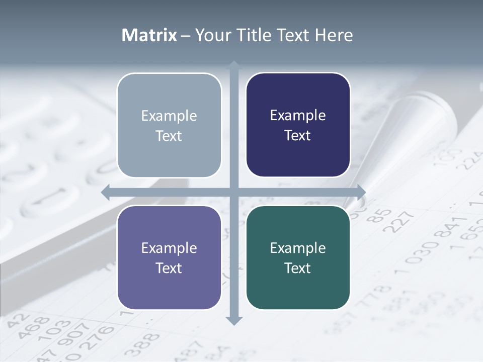 Asset Business Data PowerPoint Template