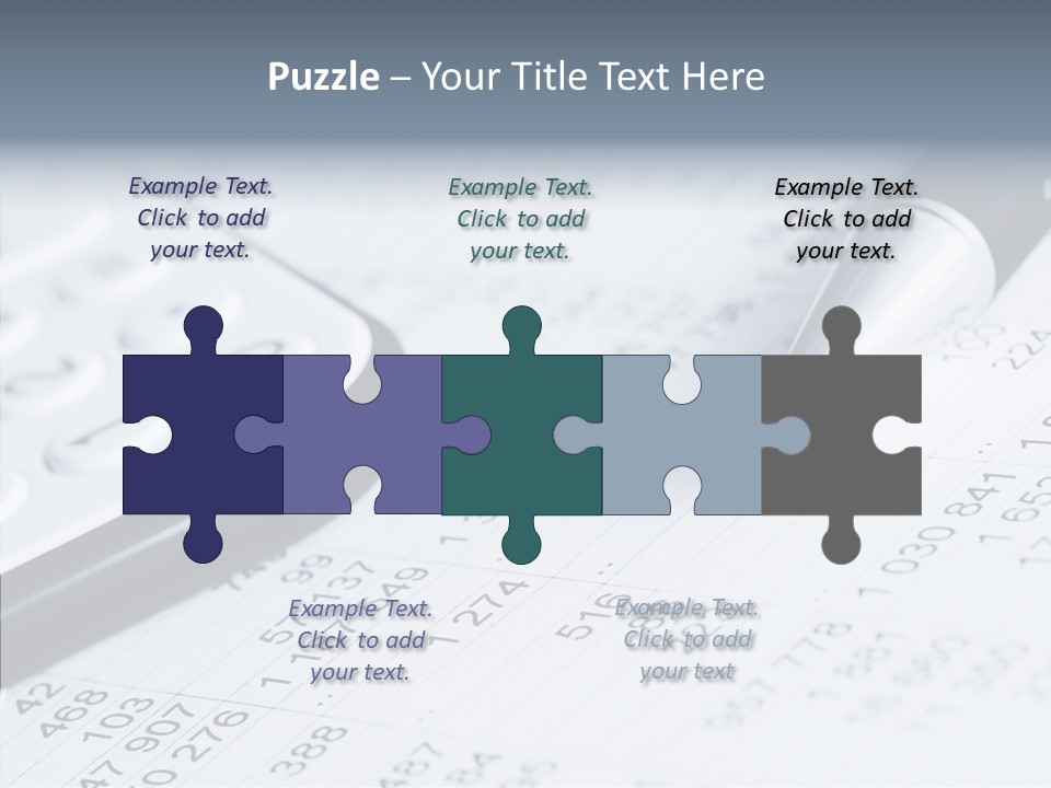 Asset Business Data PowerPoint Template
