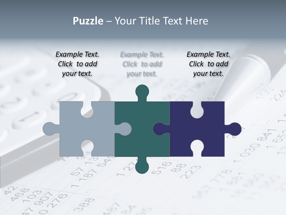 Asset Business Data PowerPoint Template