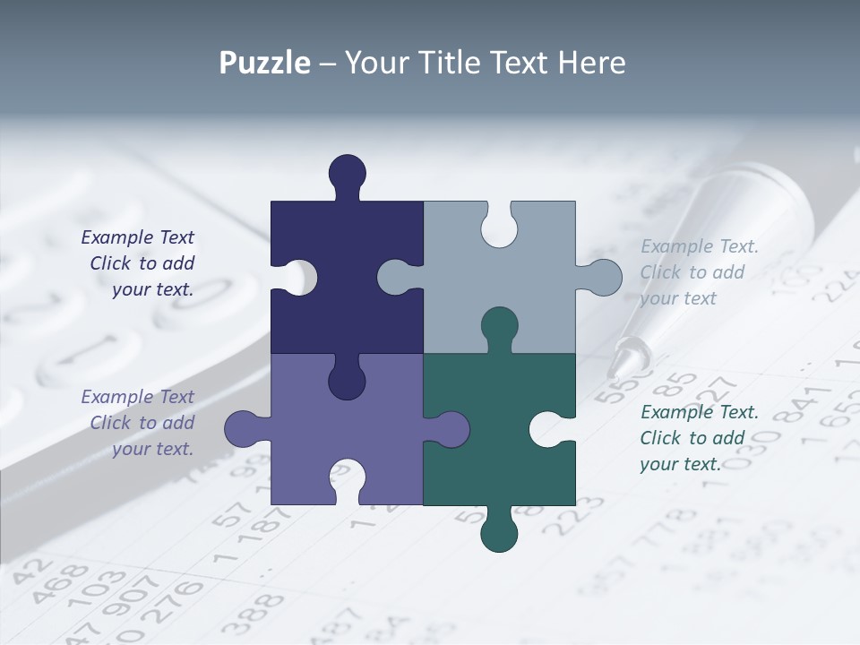 Asset Business Data PowerPoint Template