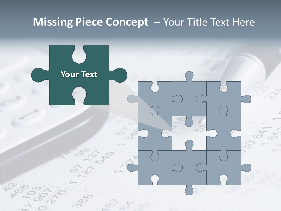 Asset Business Data PowerPoint Template