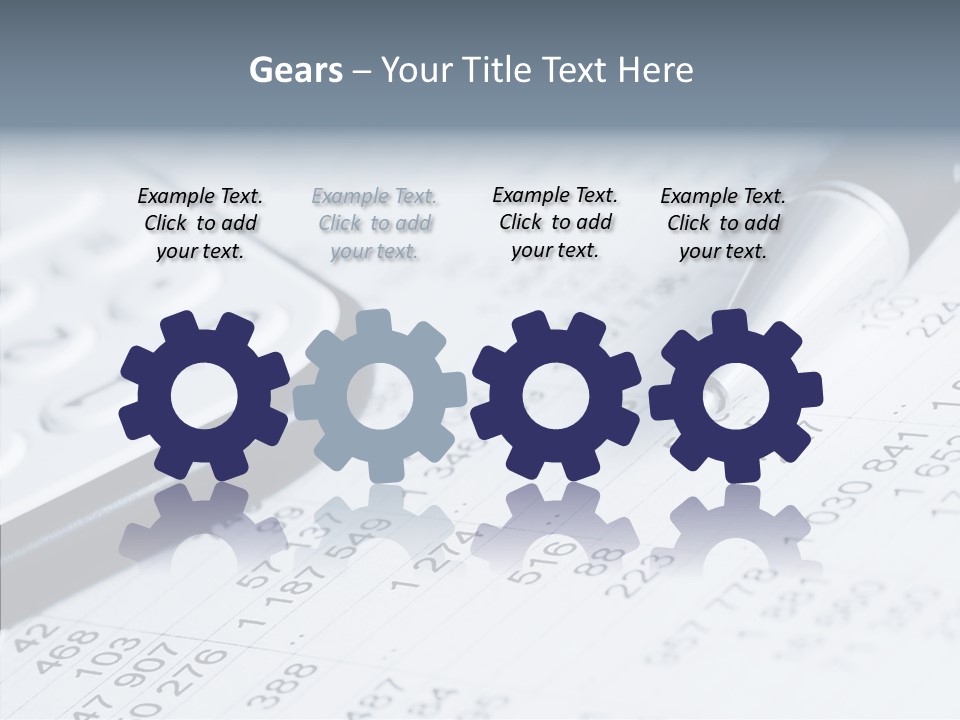 Asset Business Data PowerPoint Template