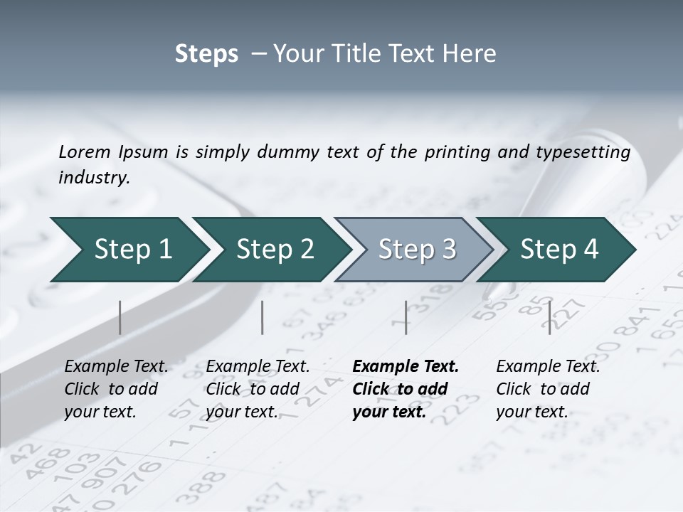 Asset Business Data PowerPoint Template