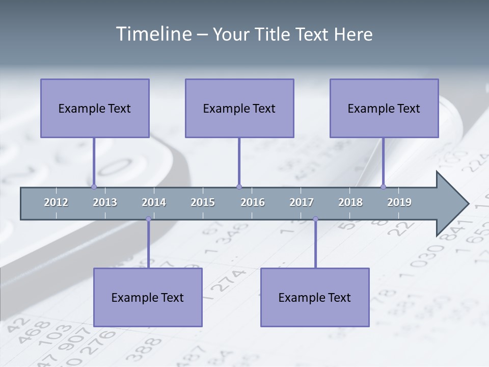 Asset Business Data PowerPoint Template