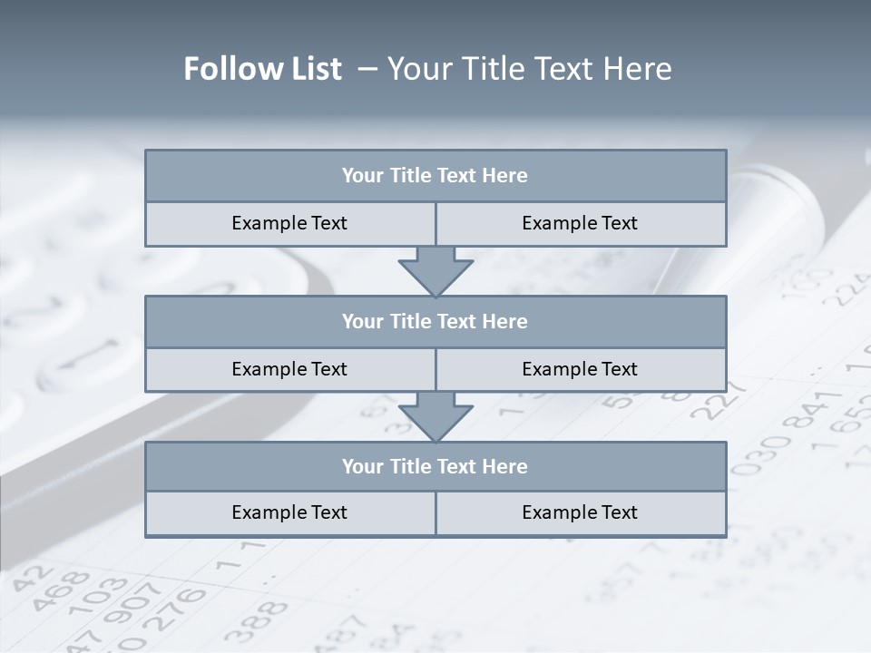 Asset Business Data PowerPoint Template