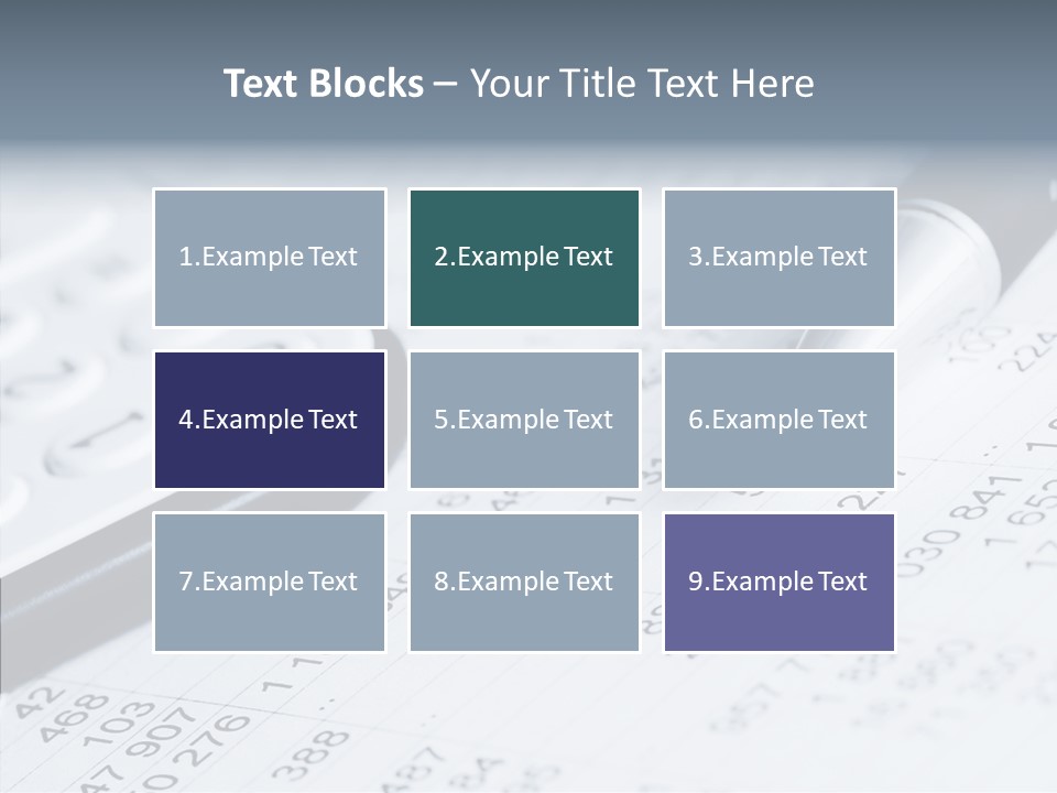 Asset Business Data PowerPoint Template