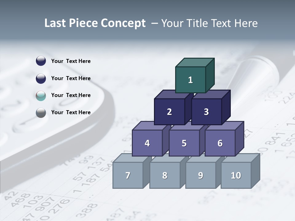 Asset Business Data PowerPoint Template