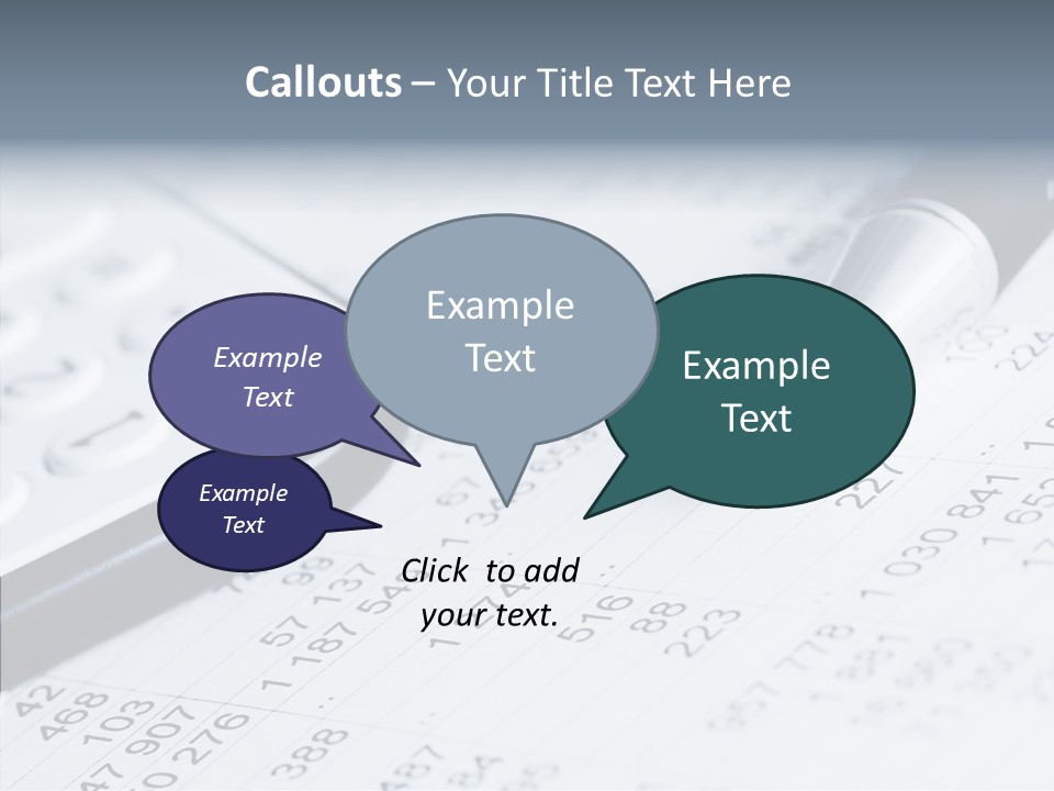 Asset Business Data PowerPoint Template