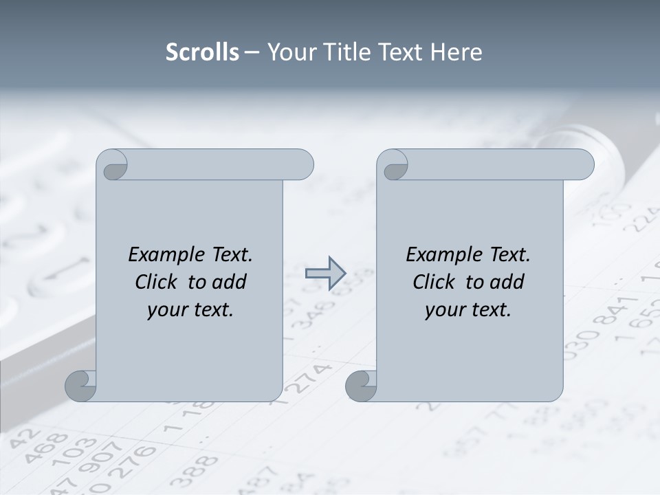 Asset Business Data PowerPoint Template