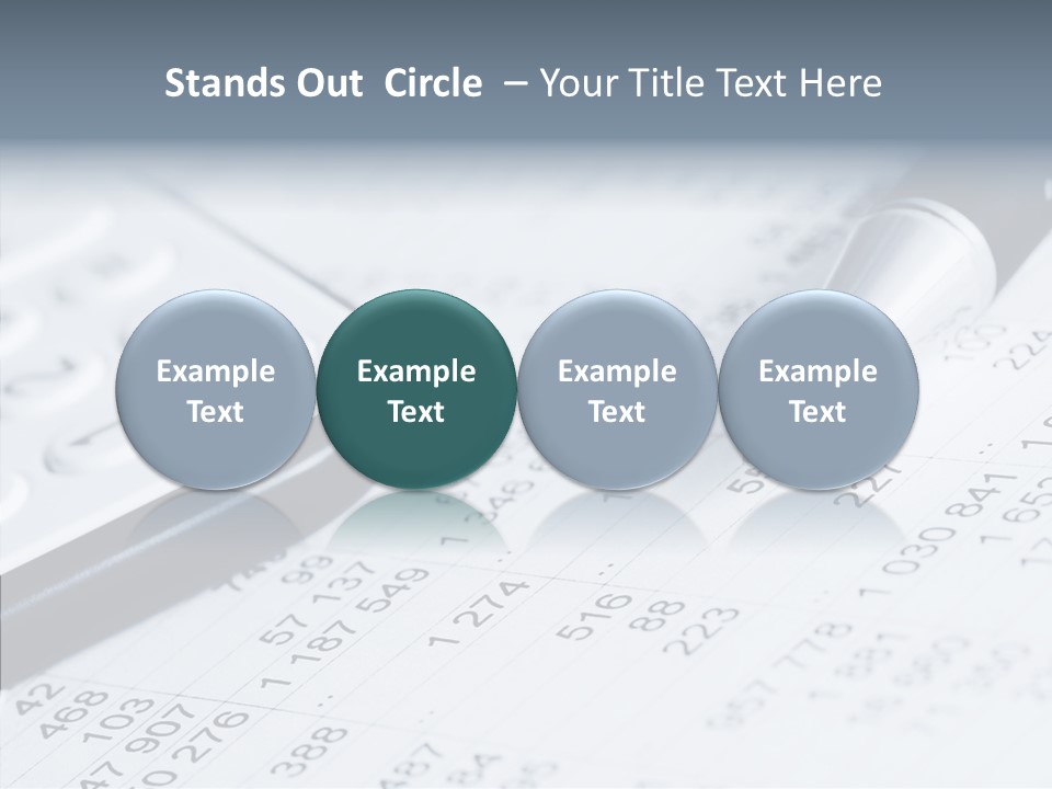 Asset Business Data PowerPoint Template