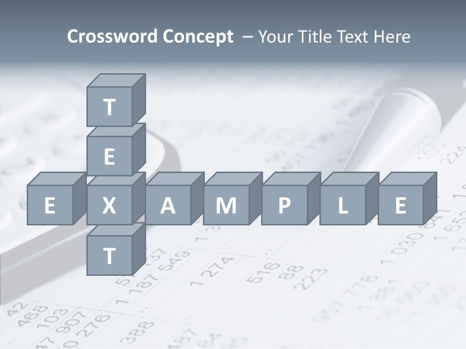 Asset Business Data PowerPoint Template