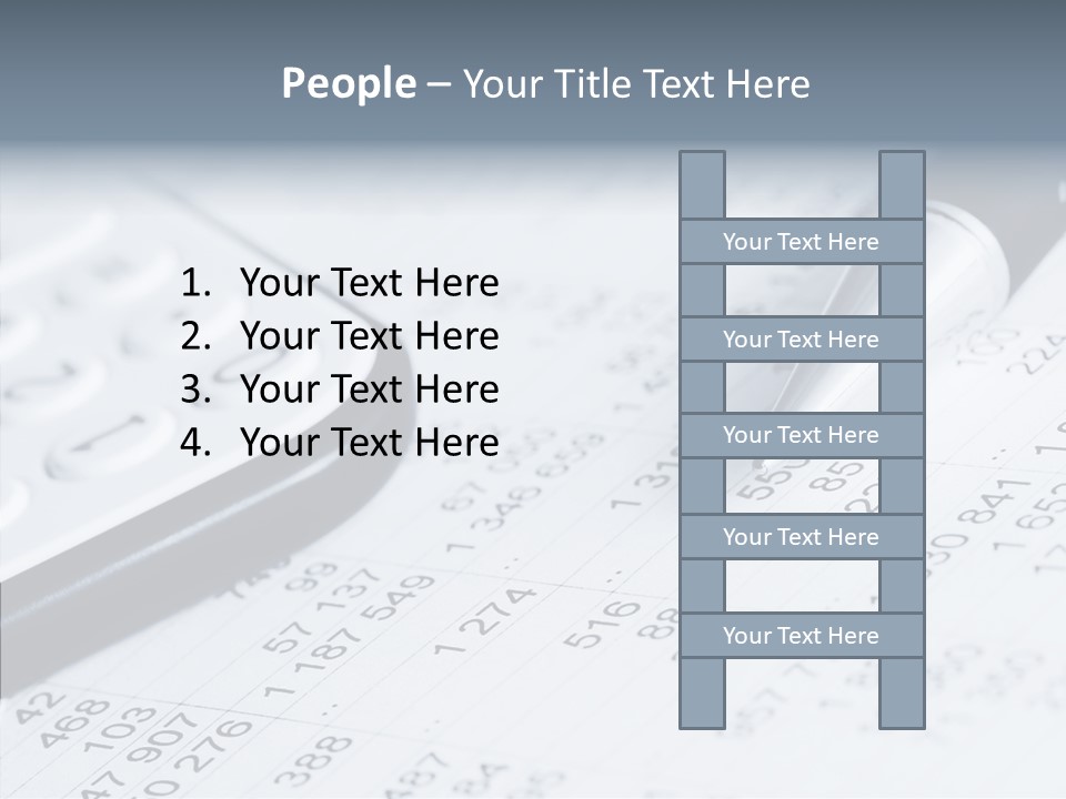 Asset Business Data PowerPoint Template