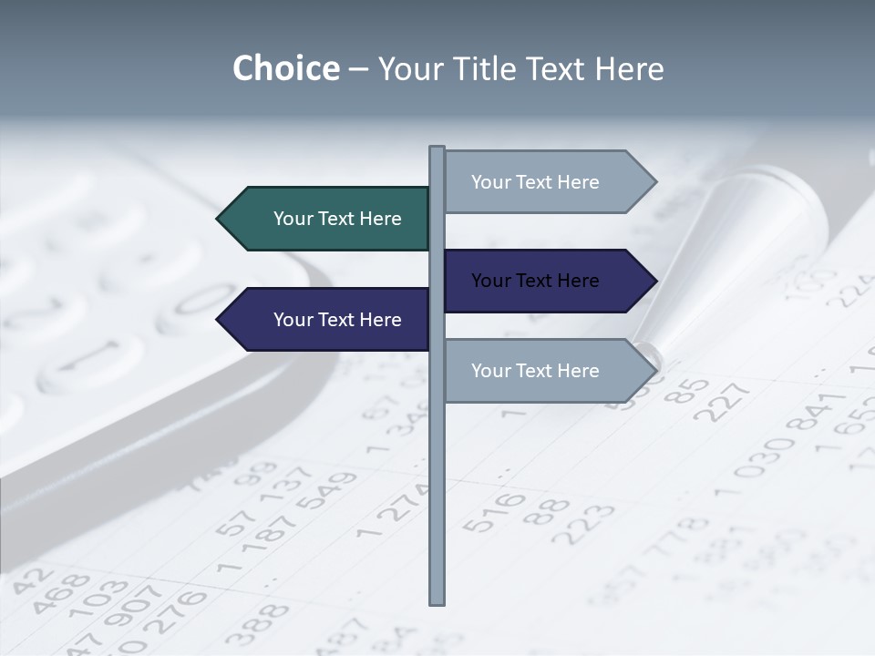 Asset Business Data PowerPoint Template