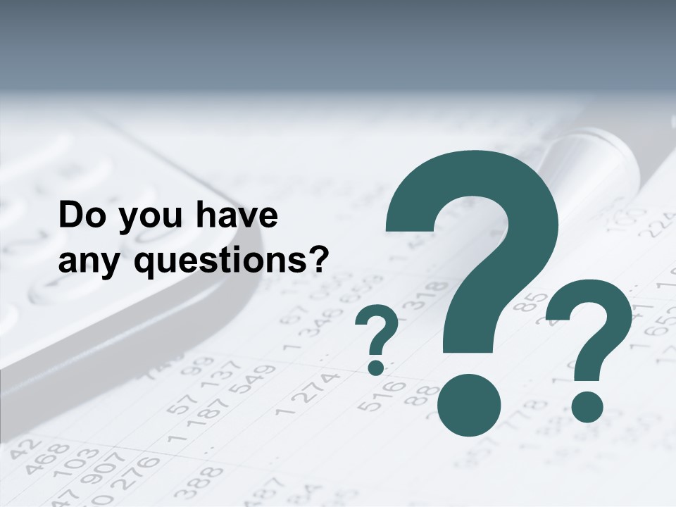 Asset Business Data PowerPoint Template