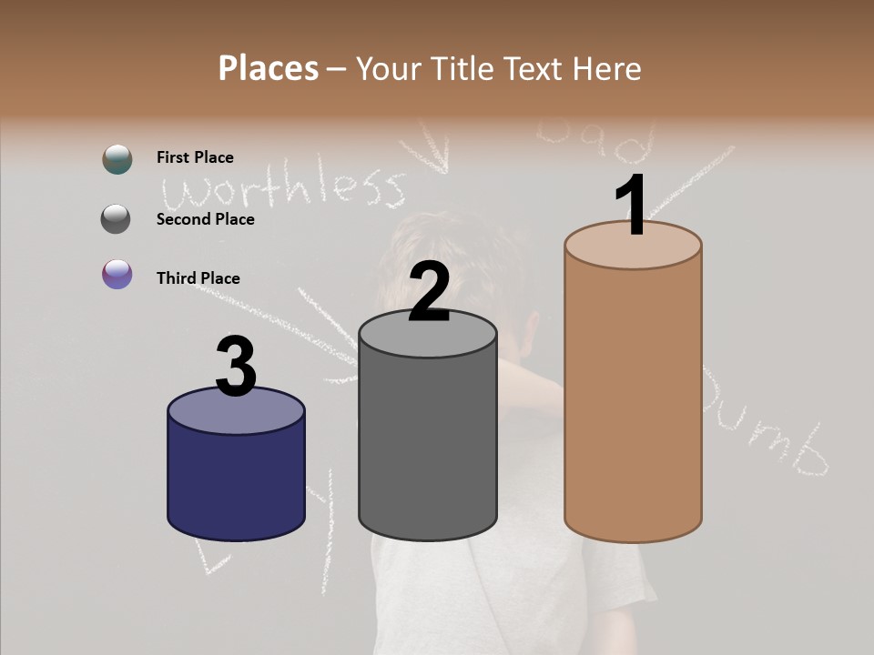 Worthless Shame Youth PowerPoint Template