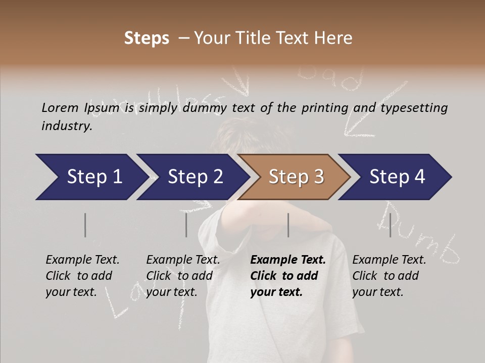 Worthless Shame Youth PowerPoint Template