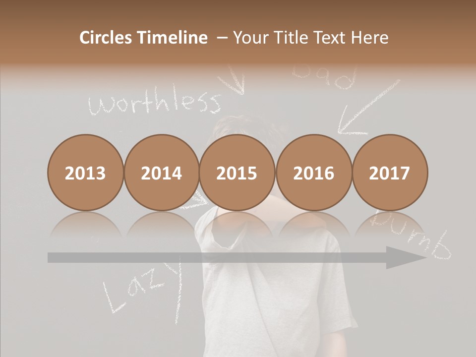 Worthless Shame Youth PowerPoint Template