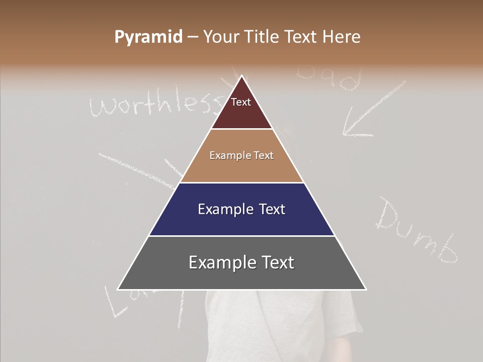 Worthless Shame Youth PowerPoint Template