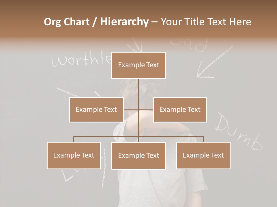 Worthless Shame Youth PowerPoint Template
