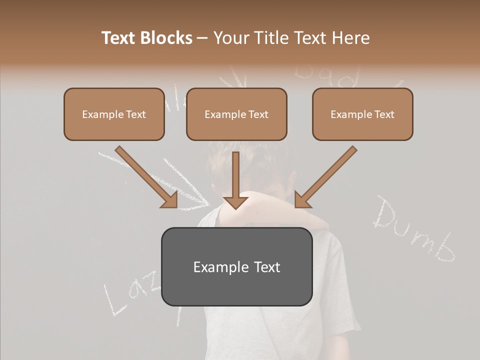 Worthless Shame Youth PowerPoint Template