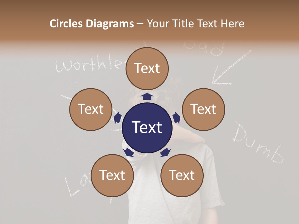 Worthless Shame Youth PowerPoint Template