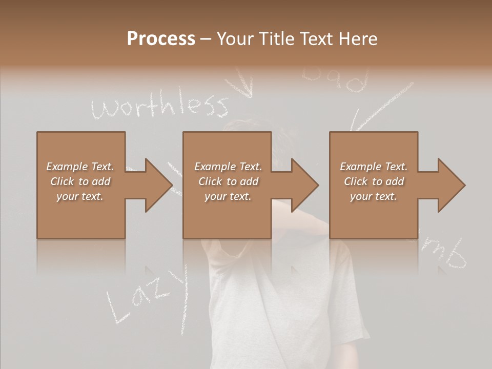Worthless Shame Youth PowerPoint Template