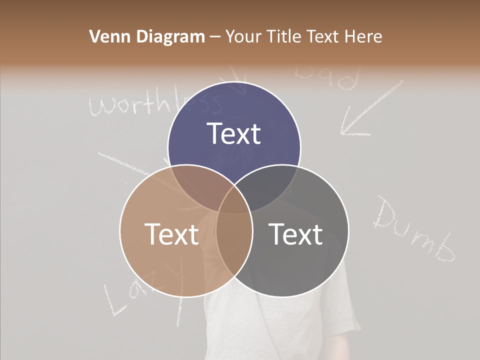 Worthless Shame Youth PowerPoint Template