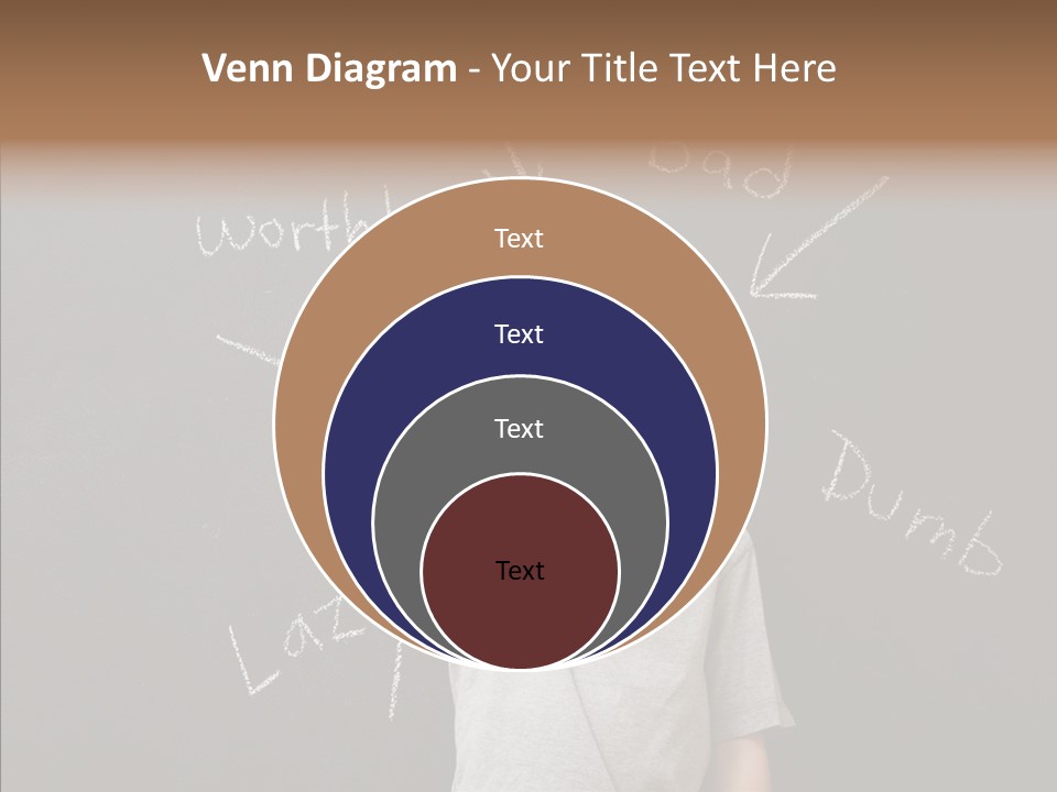 Worthless Shame Youth PowerPoint Template