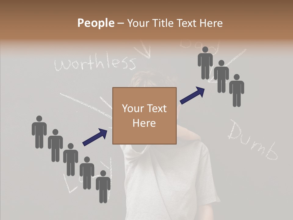 Worthless Shame Youth PowerPoint Template