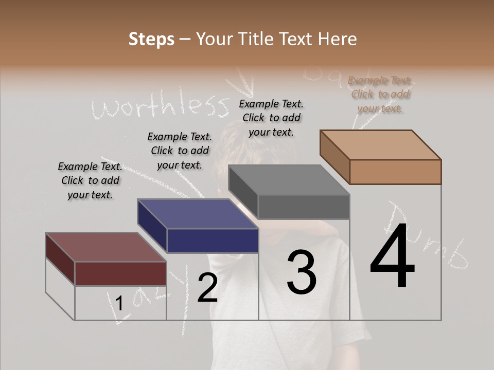Worthless Shame Youth PowerPoint Template