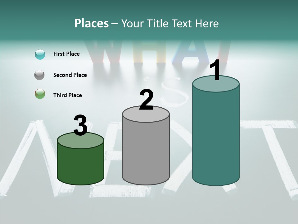 Change White Perspective PowerPoint Template