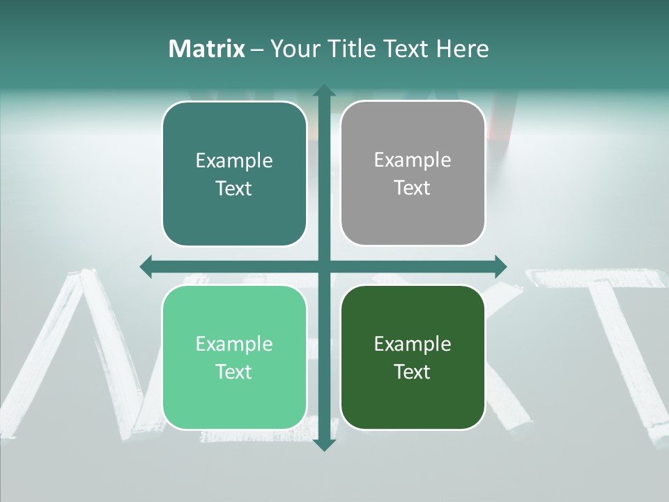 Change White Perspective PowerPoint Template