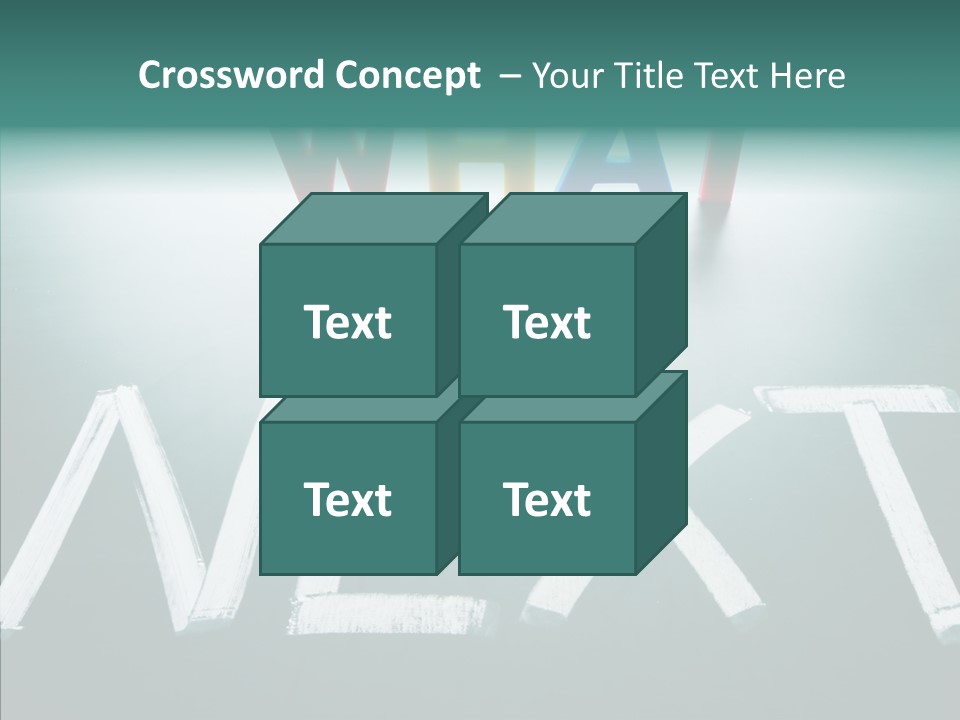 Change White Perspective PowerPoint Template