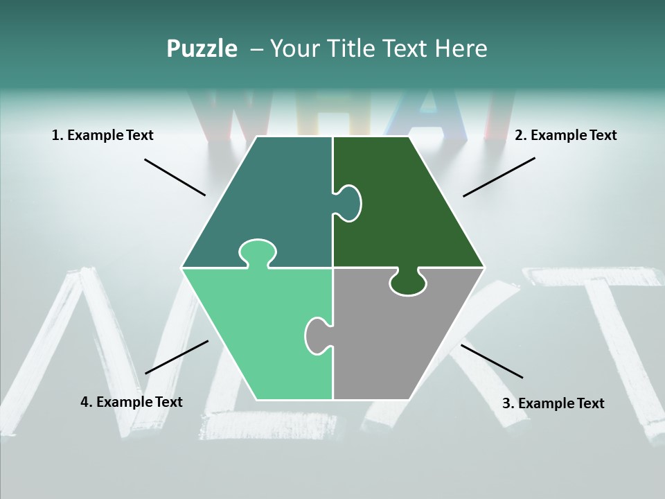 Change White Perspective PowerPoint Template