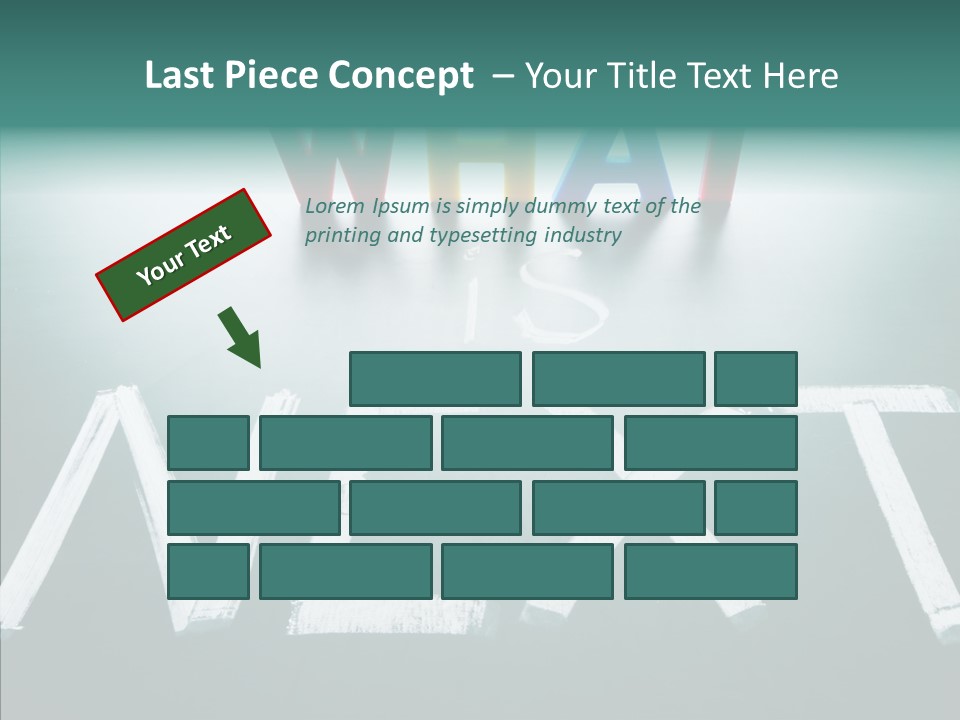 Change White Perspective PowerPoint Template