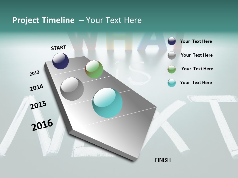 Change White Perspective PowerPoint Template
