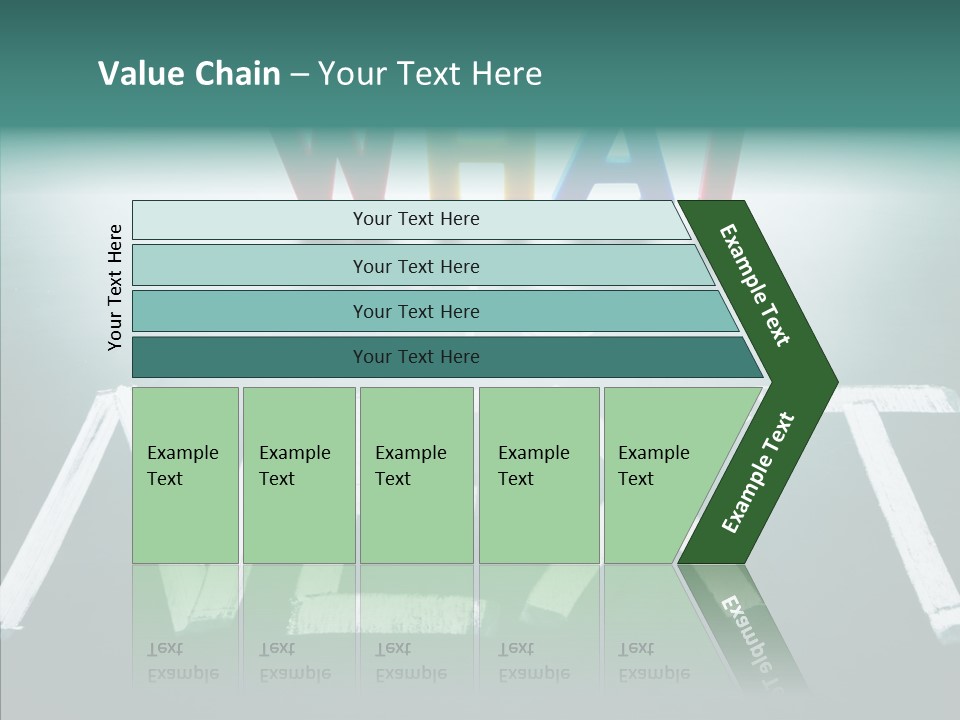 Change White Perspective PowerPoint Template