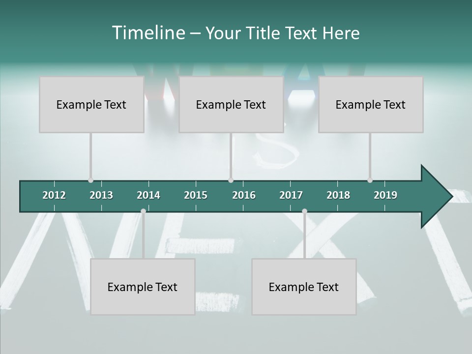 Change White Perspective PowerPoint Template