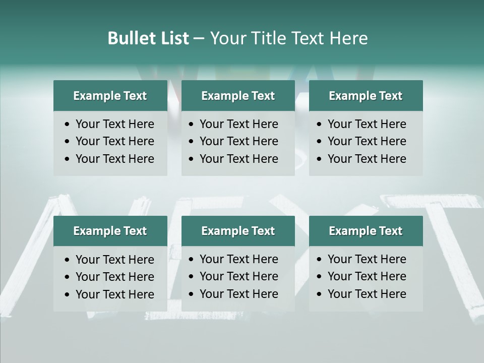 Change White Perspective PowerPoint Template
