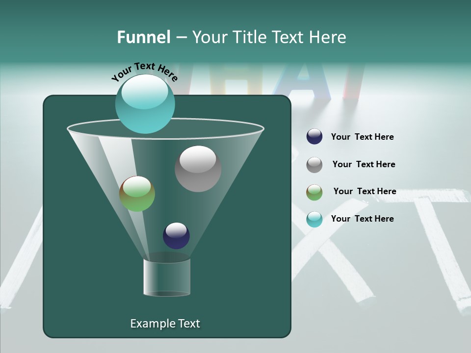 Change White Perspective PowerPoint Template