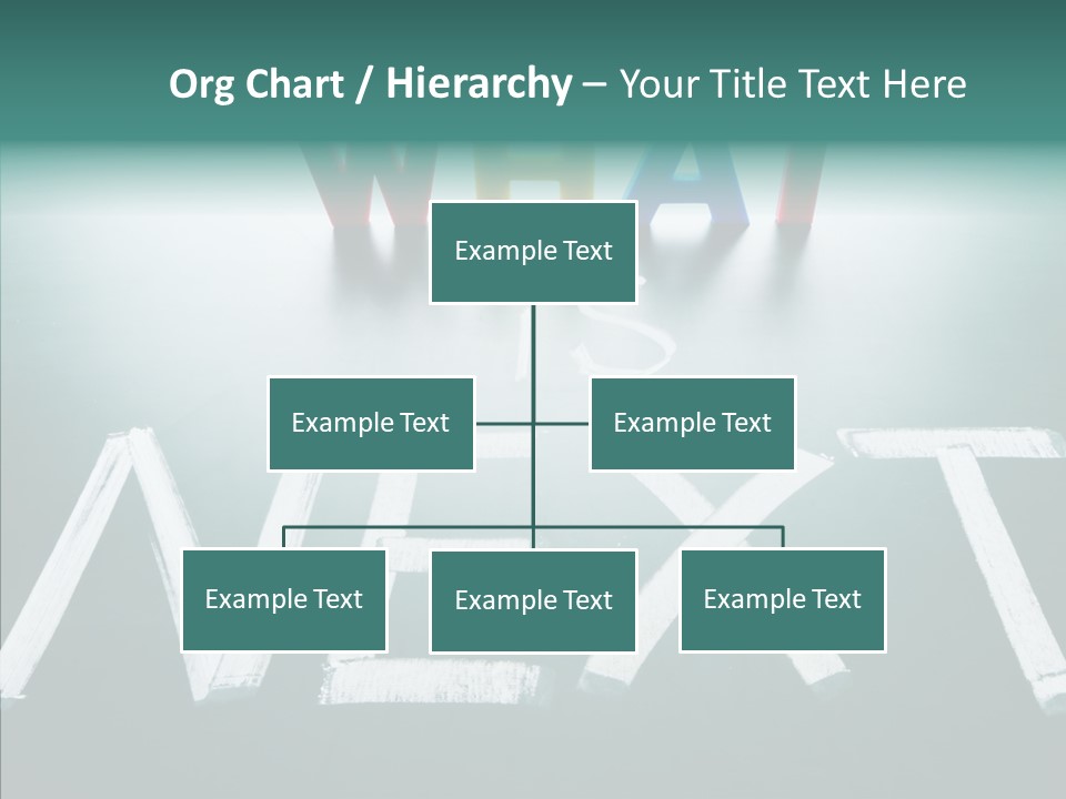 Change White Perspective PowerPoint Template