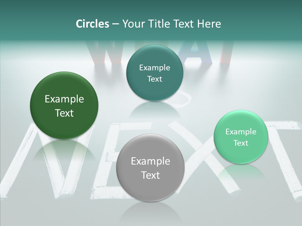 Change White Perspective PowerPoint Template