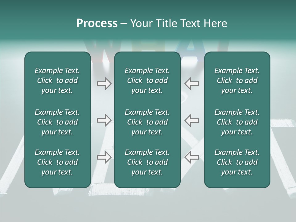 Change White Perspective PowerPoint Template