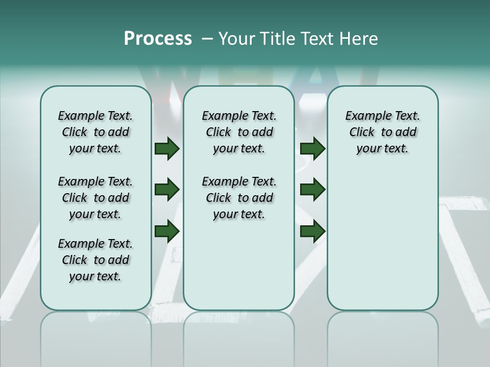 Change White Perspective PowerPoint Template