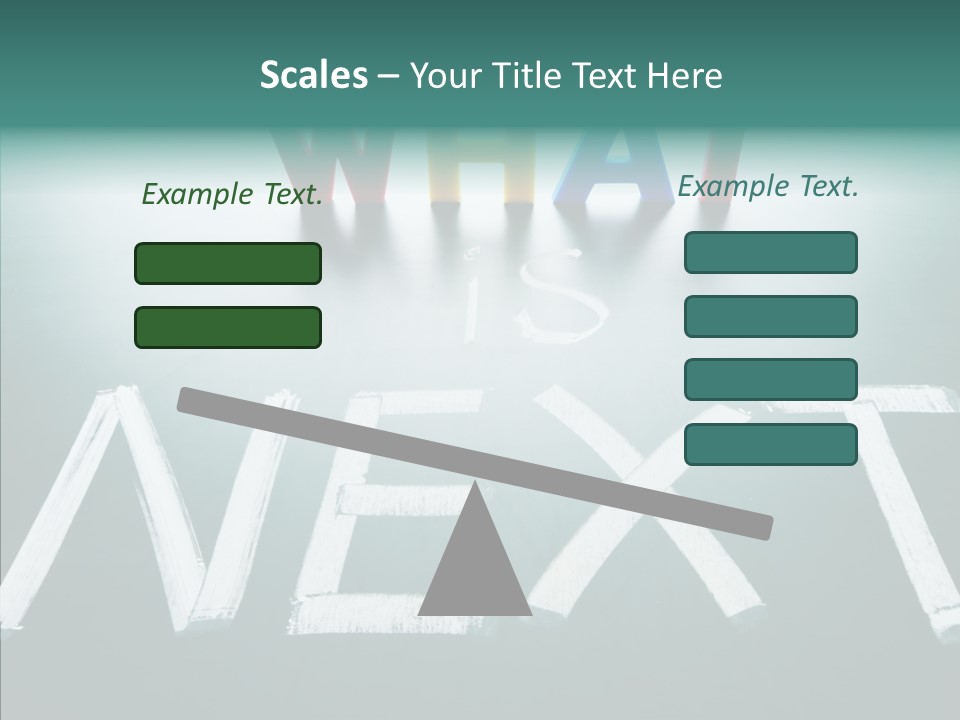 Change White Perspective PowerPoint Template