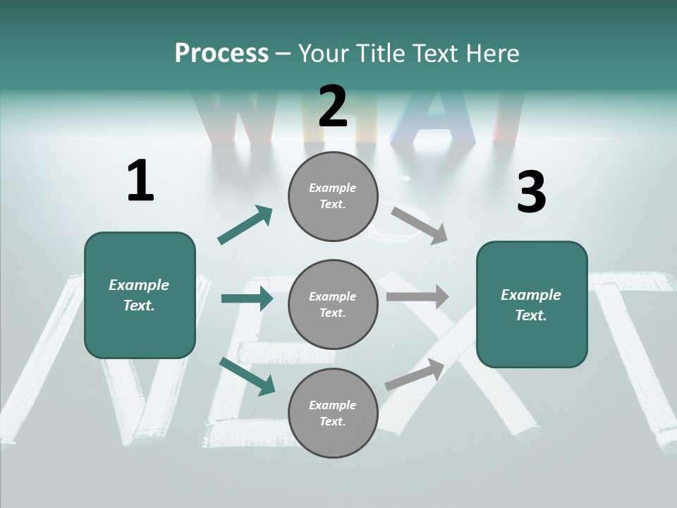 Change White Perspective PowerPoint Template