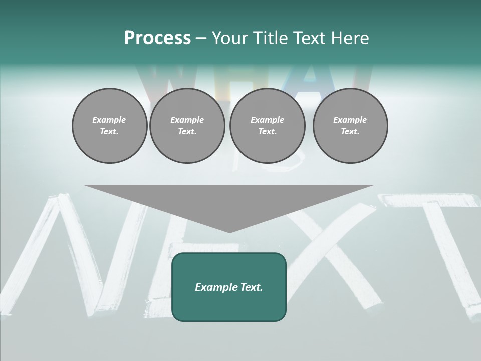 Change White Perspective PowerPoint Template
