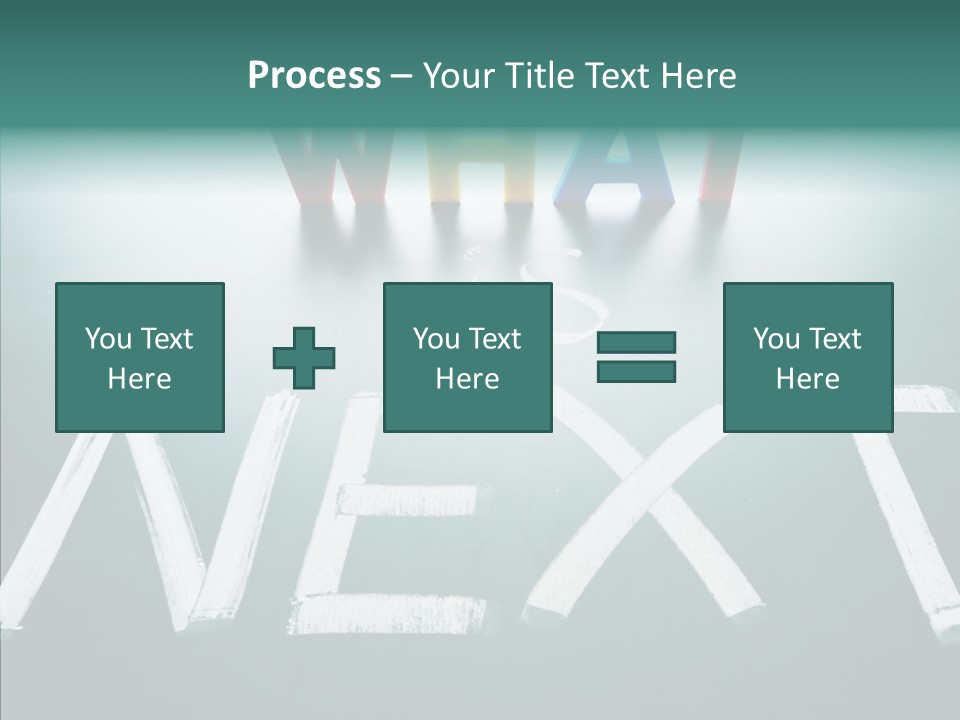 Change White Perspective PowerPoint Template