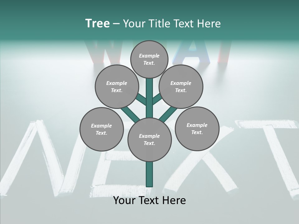 Change White Perspective PowerPoint Template