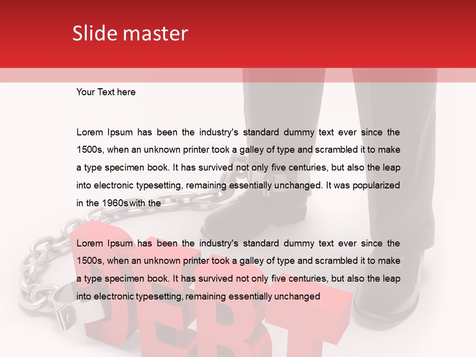 Business Commerce Credit PowerPoint Template